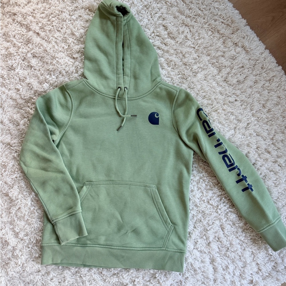 Carhartt Sage Hoodie with Navy Accents